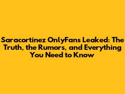 Saracortinez